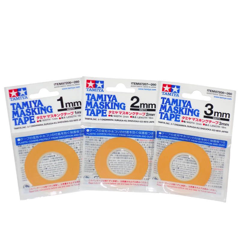 Tamiya Model Paint Set - TAMIYA 87206-87207-87208 Masking Tape Set 3