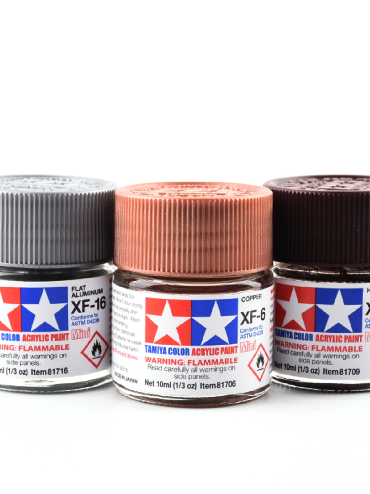 Tamiya Model Paint Set - TAMIYA Acrylic Paint XF25-XF68 Flat/Matt Colors
