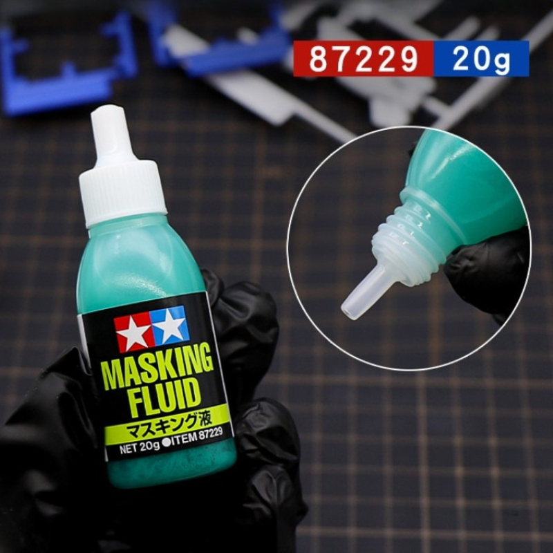 Tamiya Model Paint Set - Tamiya 87229 Water-Based Masking Liquid 20g