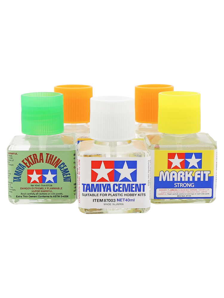 Tamiya Model Paint Set - Tamiya Liquid Cement for Model