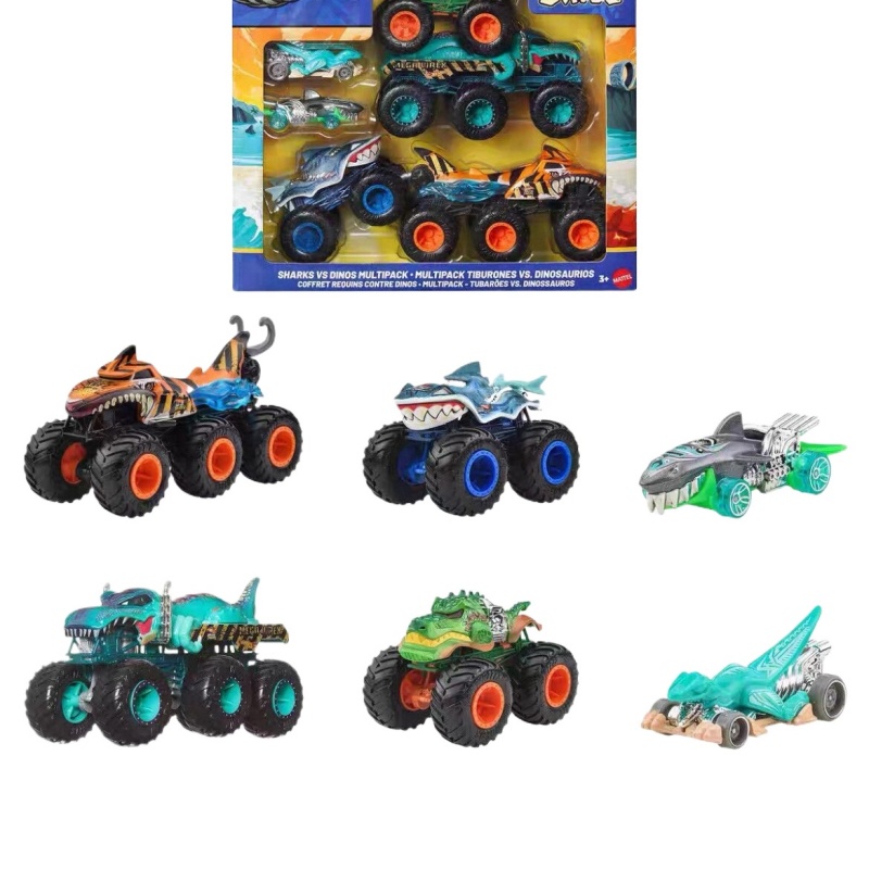 Hot Wheels Car Monster Trucks - Hot Wheels Monster Trucks Trophy Champions