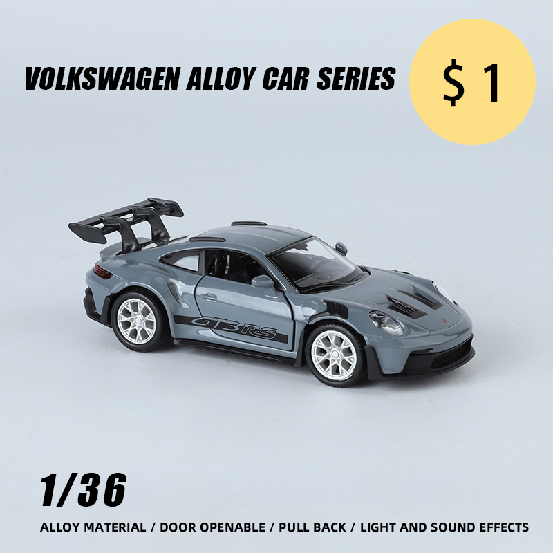 Hot Wheels Car Track Sets - 1:36 Porsche 911 GT3 RS Metal