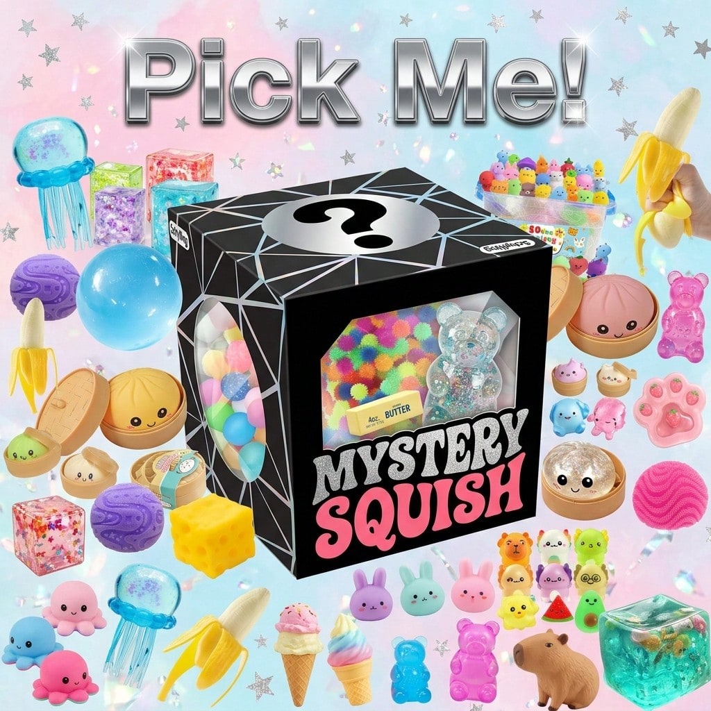 Soft Cute Squishy Blind Box –  - Mystery Box Blind Bag ulasan dan harga