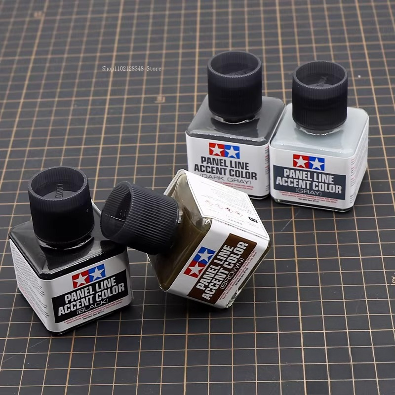 Panel Line Accent Color 40ml E - Tamiya Model Paint Set ulasan dan harga