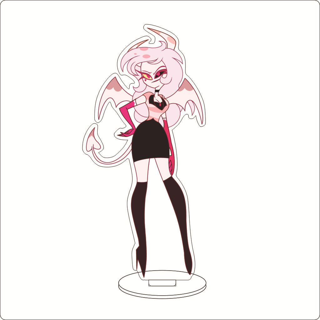 16CM Anime Hazbin Hotel Charli - Figma Stand Set ulasan dan harga