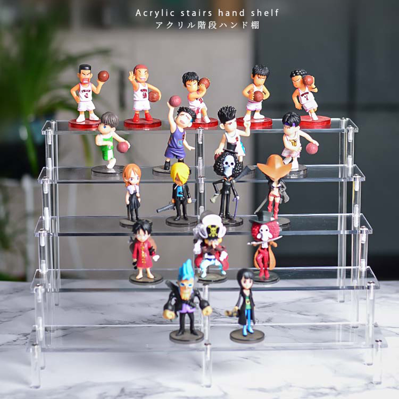 Clear 1-6 Tier Acrylic Display - Pop Display Shelf ulasan dan harga