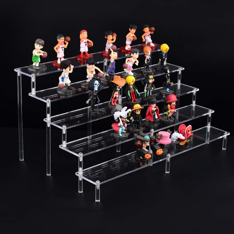 Clear 1-6 Tier Acrylic Display - Pop Display Shelf ulasan dan harga