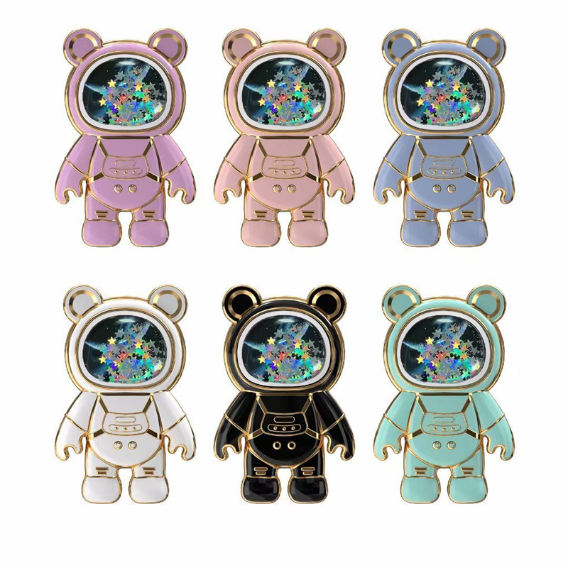 Quicksand Space Bear Phone Sta - Pop Display Shelf ulasan dan harga