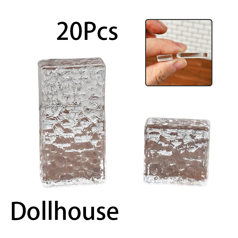 20Pcs Dollhouse Mini Crystal C - Building Block Mini ulasan dan harga