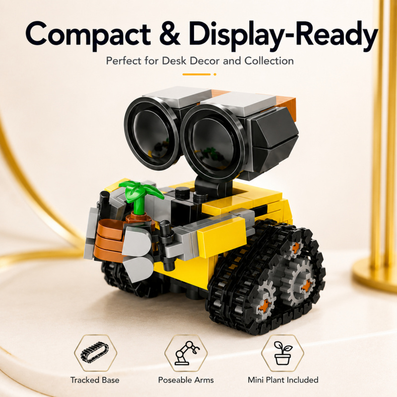 Mini Robot Building Blocks Set - Building Block Mini ulasan dan harga