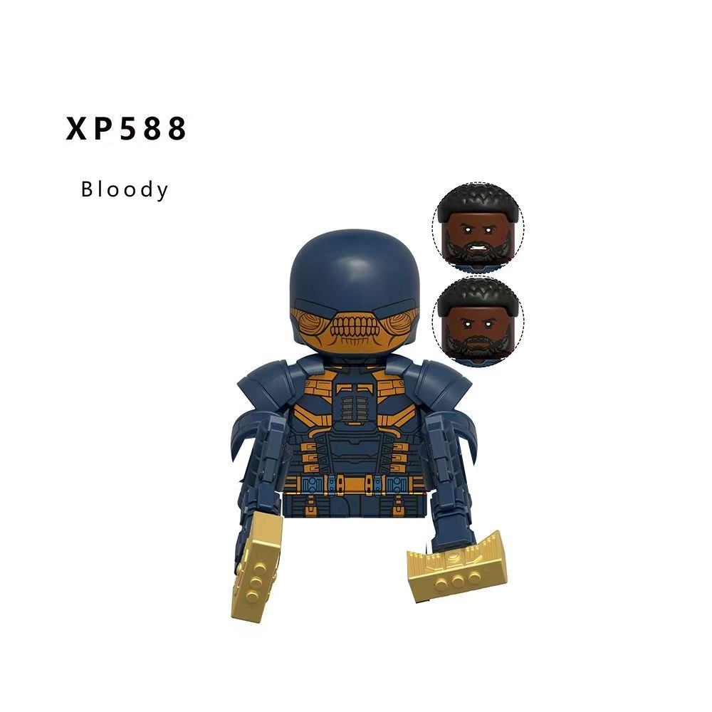 SuicideSquad Peacemaker Blue D - Lego Minifigure Holder ulasan dan harga