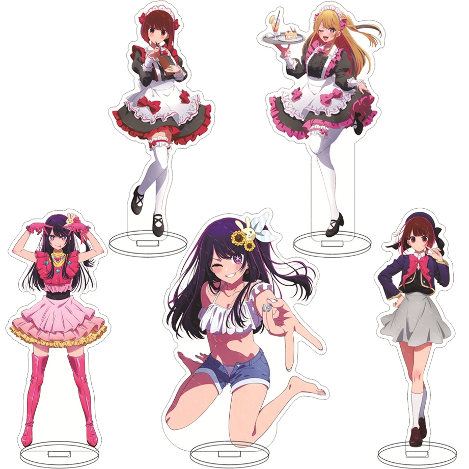 16CM Anime Figure Oshi no Ko H - Figma Stand Set ulasan dan harga