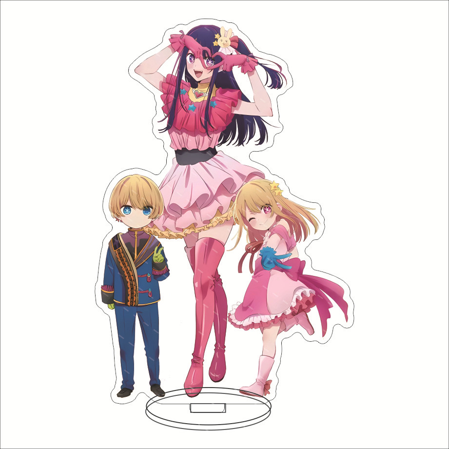 16CM Anime Figure Oshi no Ko H - Figma Stand Set ulasan dan harga