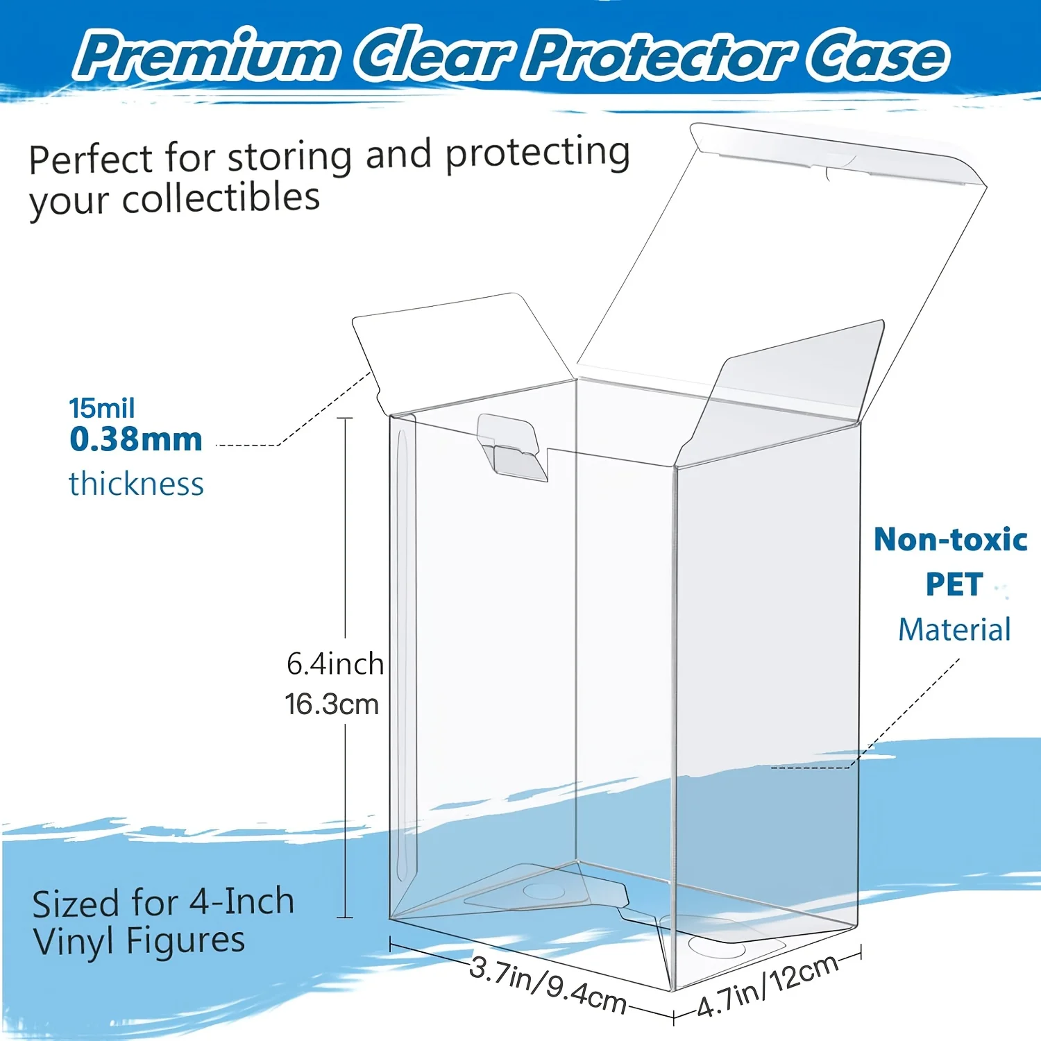 Clear Pop Display Case Compati - Pop Display Shelf ulasan dan harga