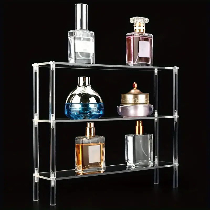 Vertical Acrylic Display Riser - Pop Display Shelf ulasan dan harga