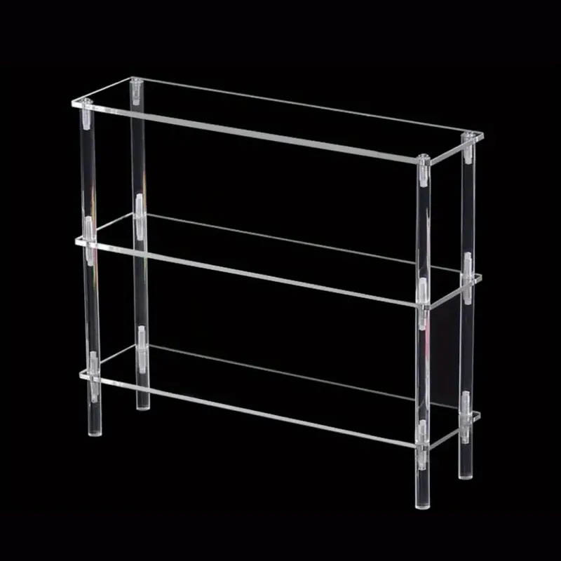 Vertical Acrylic Display Riser - Pop Display Shelf ulasan dan harga
