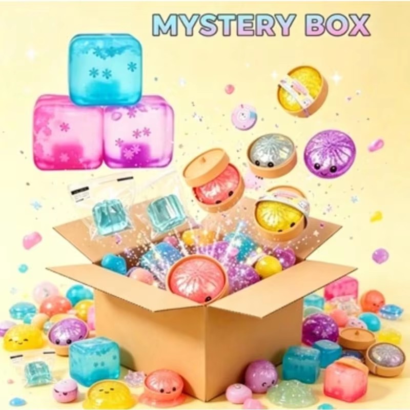 Sensory Squishy Blind Box Seri - Mystery Box Blind Bag ulasan dan harga