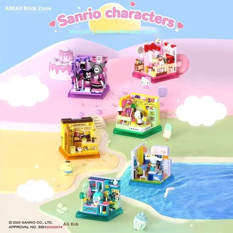 Sanrio Area-X Building Blocks  - Building Block Mini ulasan dan harga