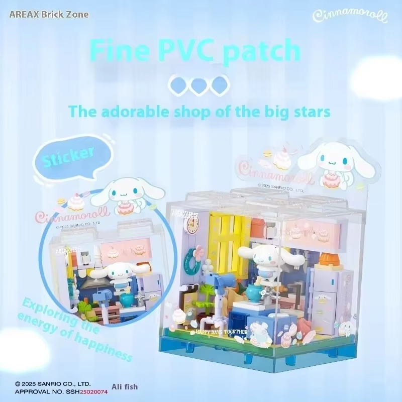 Sanrio Area-X Building Blocks  - Building Block Mini ulasan dan harga