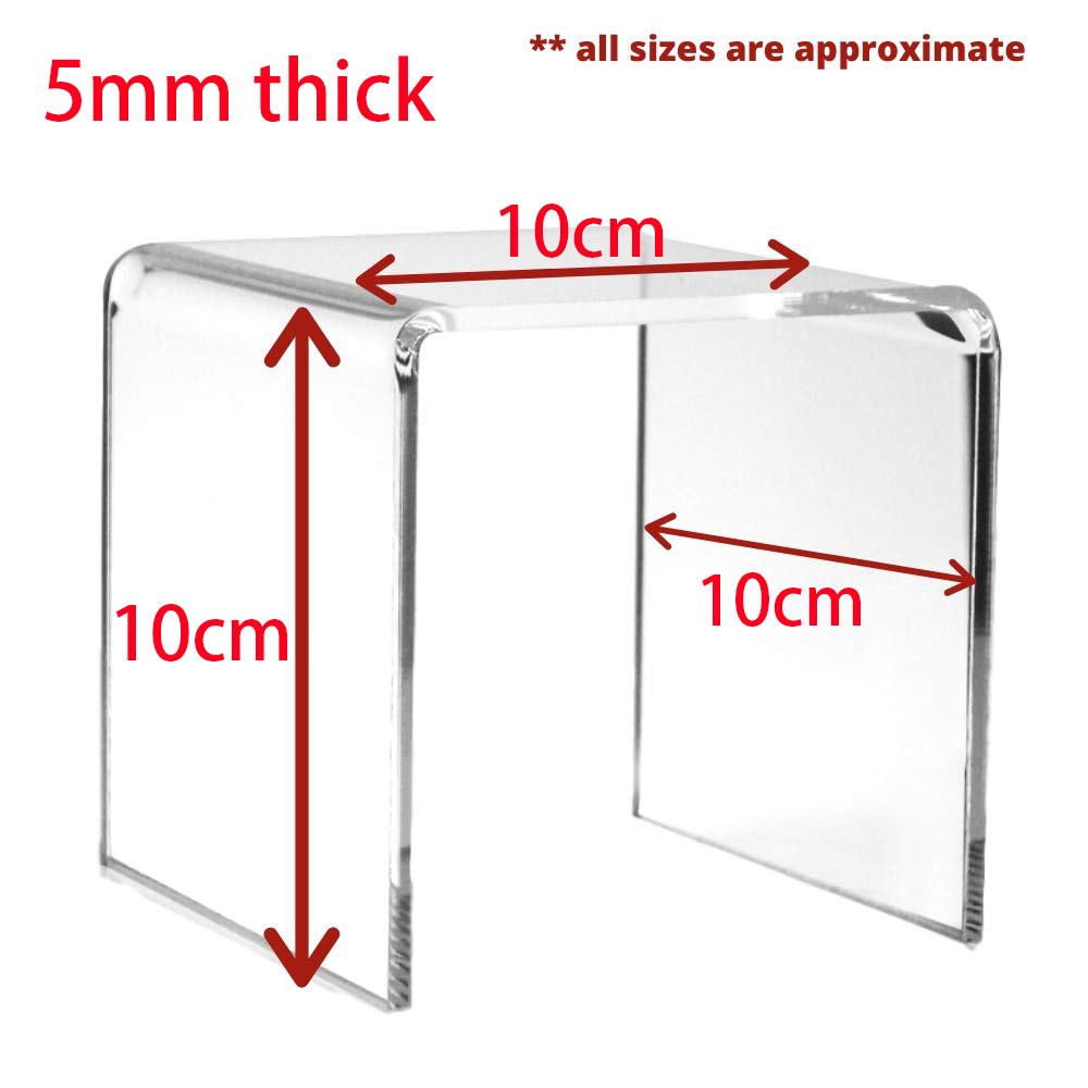 Acrylic Display Risers Stand,C - Pop Display Shelf ulasan dan harga