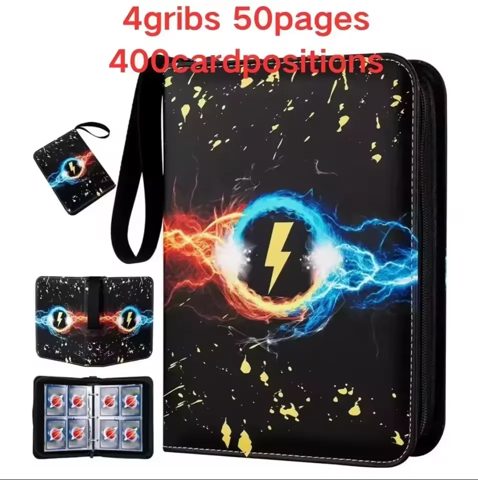 IN STOCK-- 400PCS Album Binder - Pokemon Binder Card ulasan dan harga