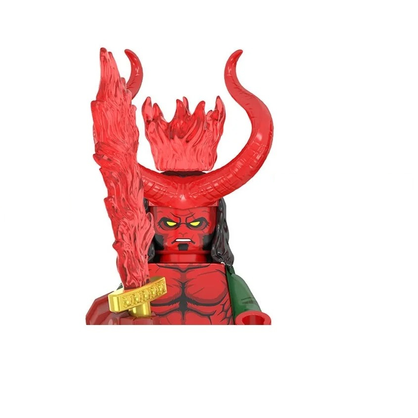 WM2422 WM2421 Hellboy Building - Building Block Mini ulasan dan harga