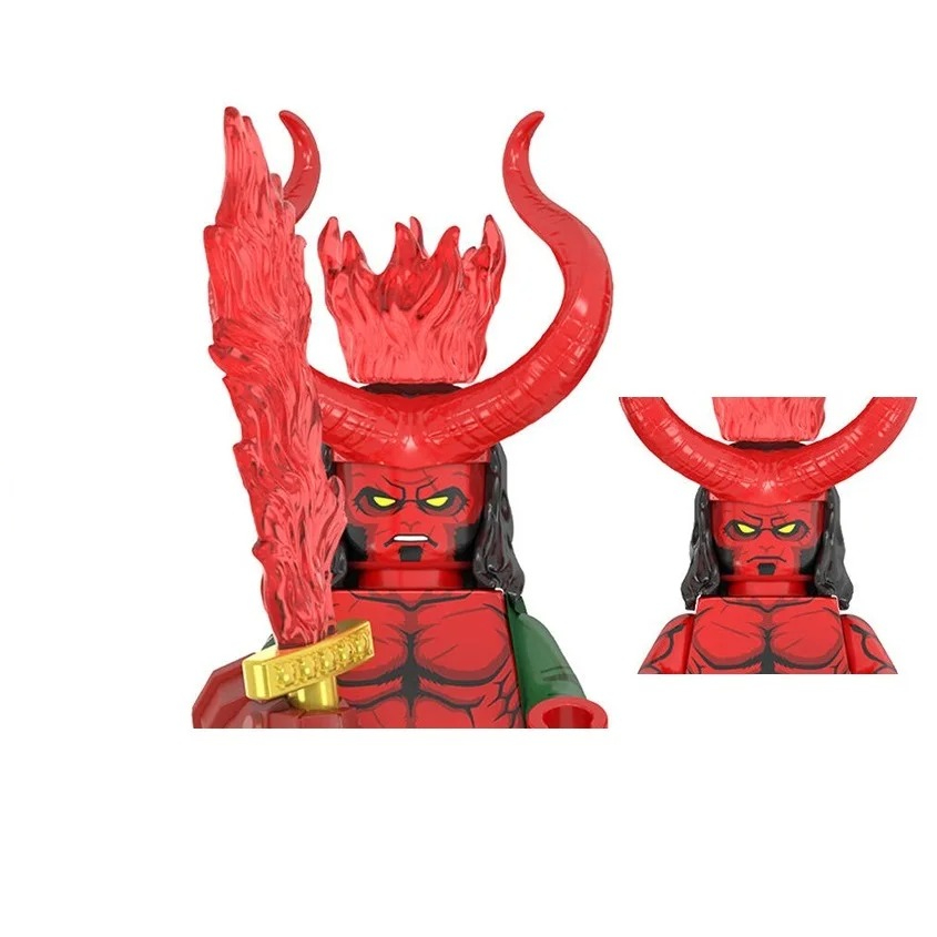 WM2422 WM2421 Hellboy Building - Building Block Mini ulasan dan harga