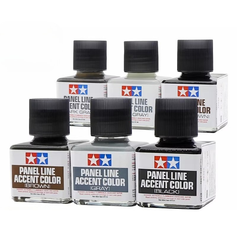 TAMIYA Panel Line Accent Color - Tamiya Model Paint Set ulasan dan harga