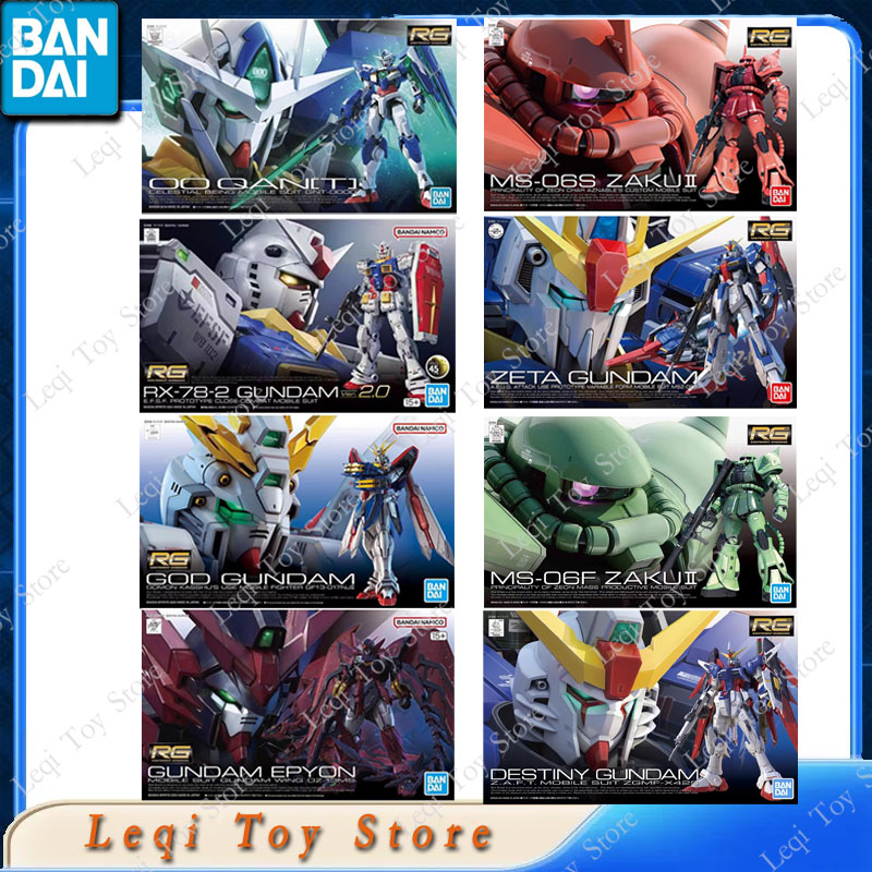 Bandai Original RG MS-06F-06S  - Bandai Model Gundam Rg ulasan dan harga