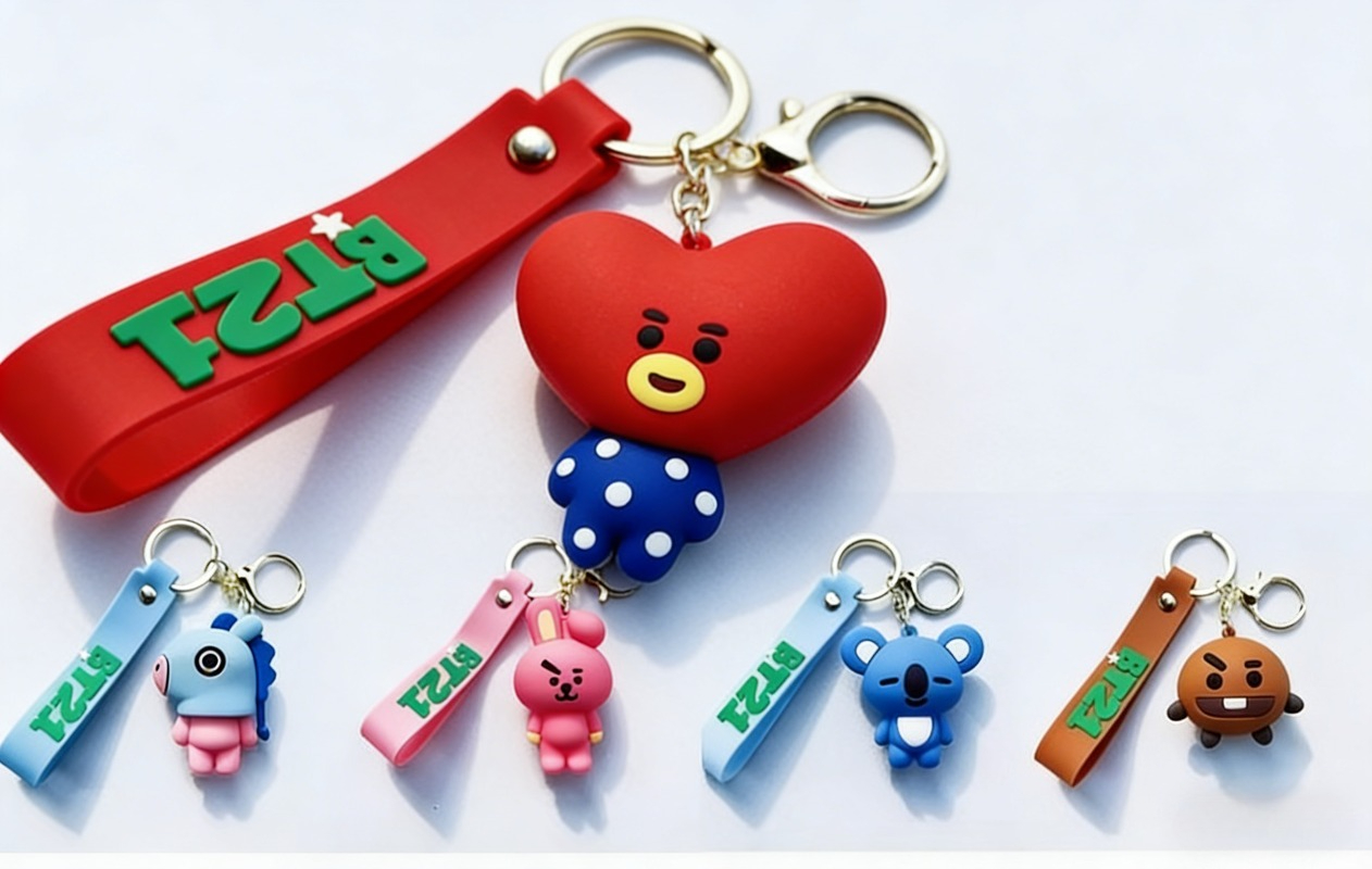 New BT21 Koya RJ Shooky Cooky  - Vinyl Figure Blank ulasan dan harga