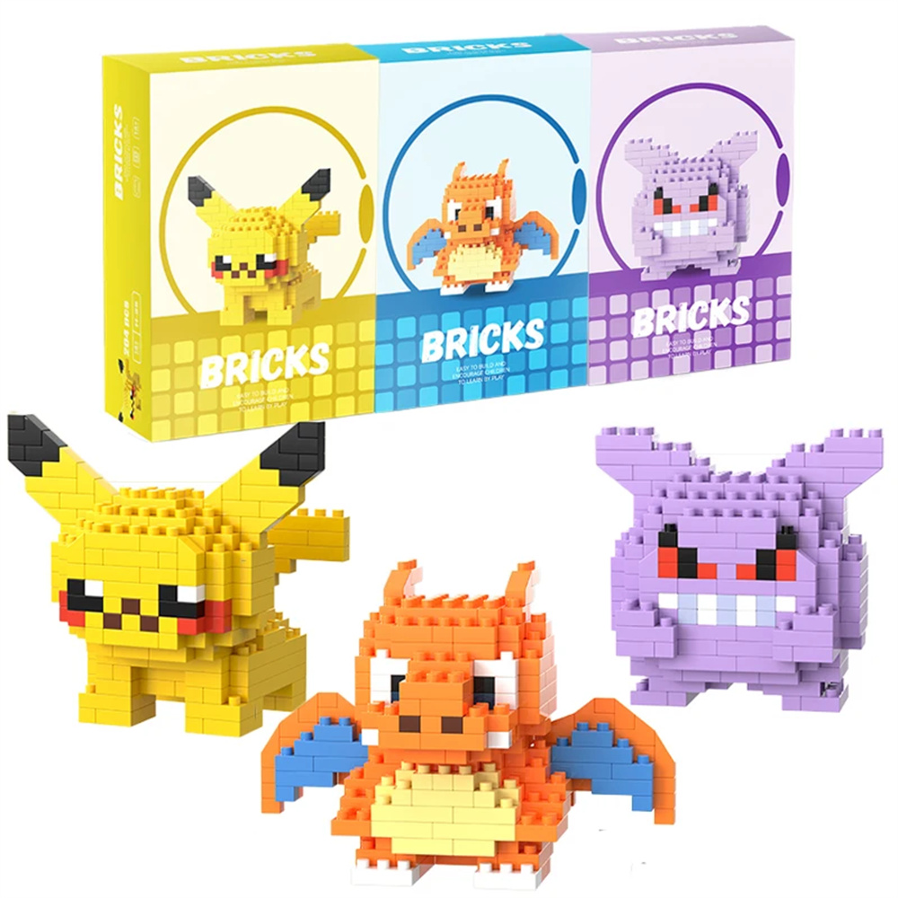 Pokemon Micro Building Blocks  - Building Block Mini ulasan dan harga