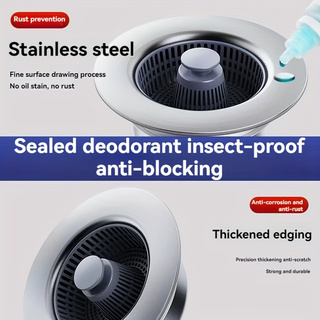 3 in 1 Kitchen Sink Drain Stra - Pop Display Shelf ulasan dan harga