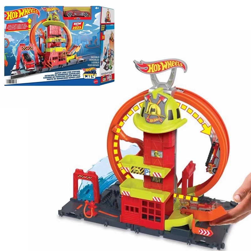 Genuine Hot Wheels HKX41 City  - Hot Wheels Car Track Sets ulasan dan harga