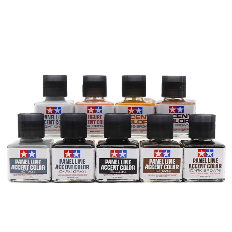 TAMIYA 87131-87210 Panel Line  - Tamiya Model Paint Set ulasan dan harga