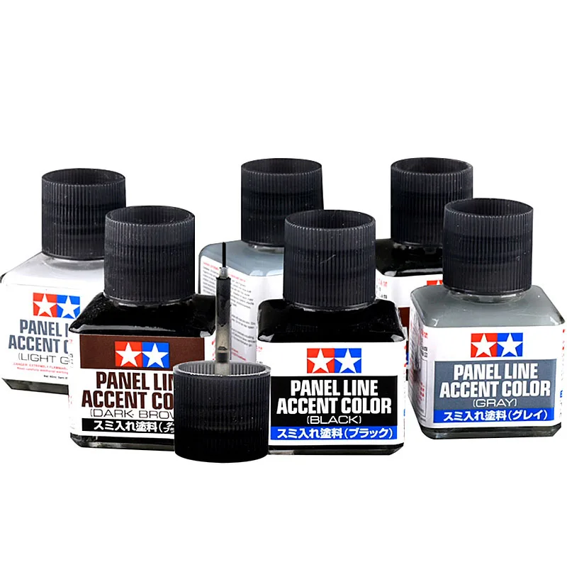 TAMIYA 87131-87210 Panel Line  - Tamiya Model Paint Set ulasan dan harga
