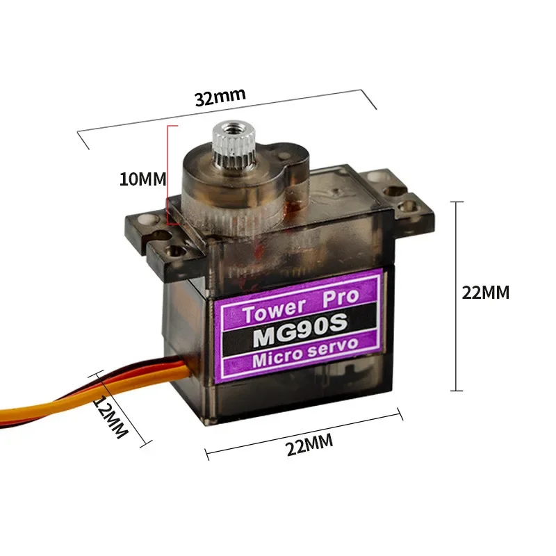SG90/MG90S 9G Micro Digital Se - Model Airplane Plastic ulasan dan harga