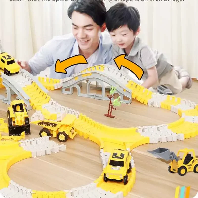 137-467pcs Children Electric T - Hot Wheels Car Track Sets ulasan dan harga