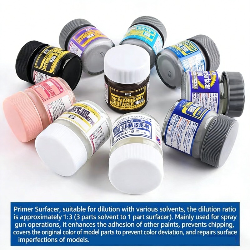 Mr.Hobby Water Based Primer SF - Tamiya Model Paint Set ulasan dan harga