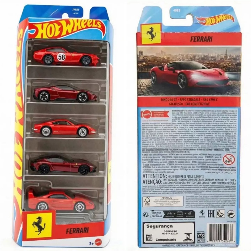 New 5PCS Hot Wheels Ferrari Se - Hot Wheels Car Track Sets ulasan dan harga