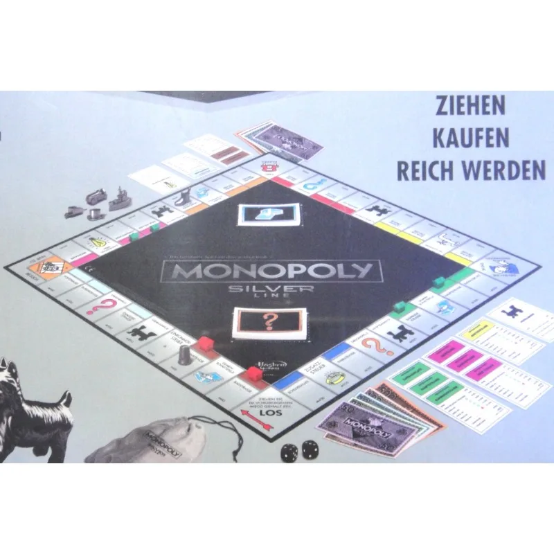 Hasbro Monopoly Figure Silvery - Hasbro Game Monopoly ulasan dan harga