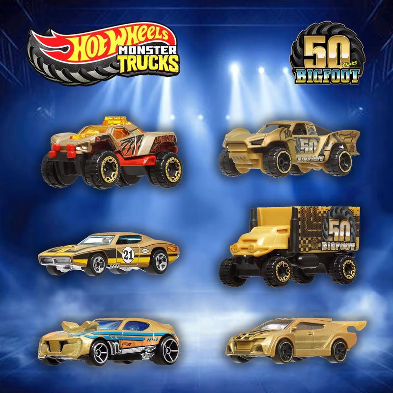 Hot Wheels Monster Truck 50th  - Hot Wheels Car Monster Trucks ulasan dan harga