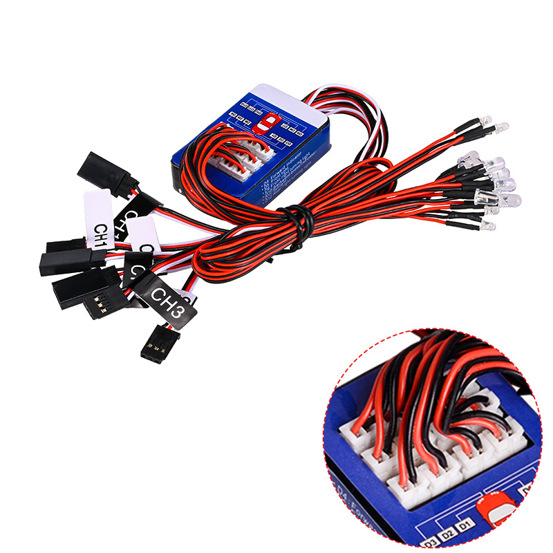 Rc 12 LED Lighting System Kit  - Tamiya Model Rc Car ulasan dan harga