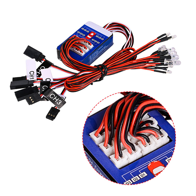 Rc 12 LED Lighting System Kit  - Tamiya Model Rc Car ulasan dan harga