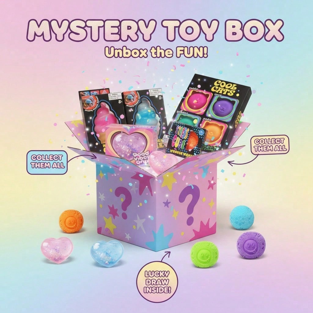 100+ Pieces Assorted Squishy F - Mystery Box Blind Bag ulasan dan harga