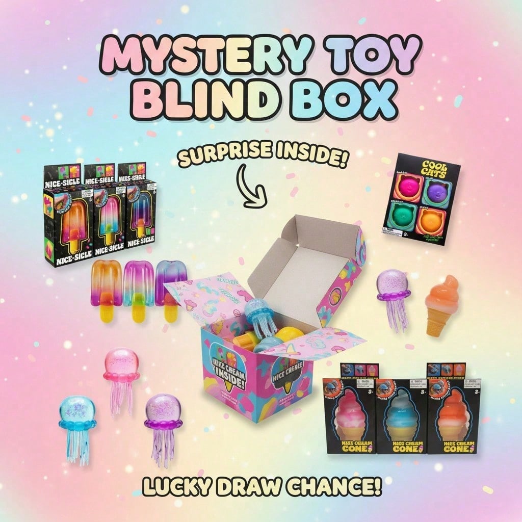 100+ Pieces Assorted Squishy F - Mystery Box Blind Bag ulasan dan harga