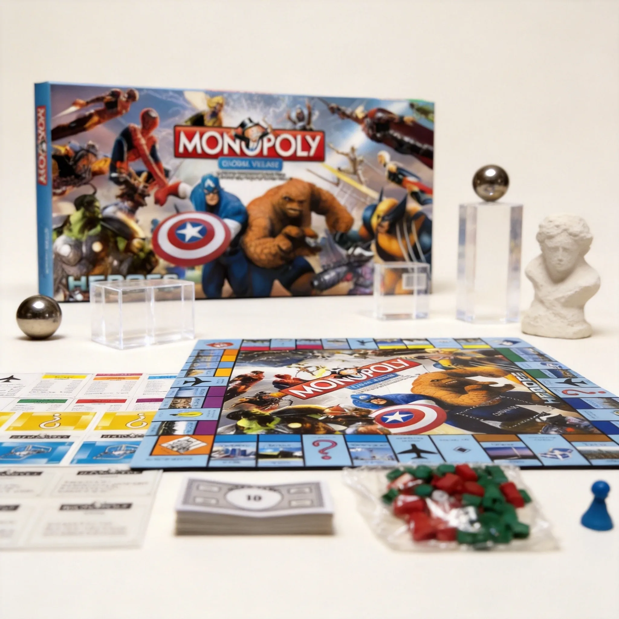 Marvel Heroes Monopoly Global  - Hasbro Game Monopoly ulasan dan harga
