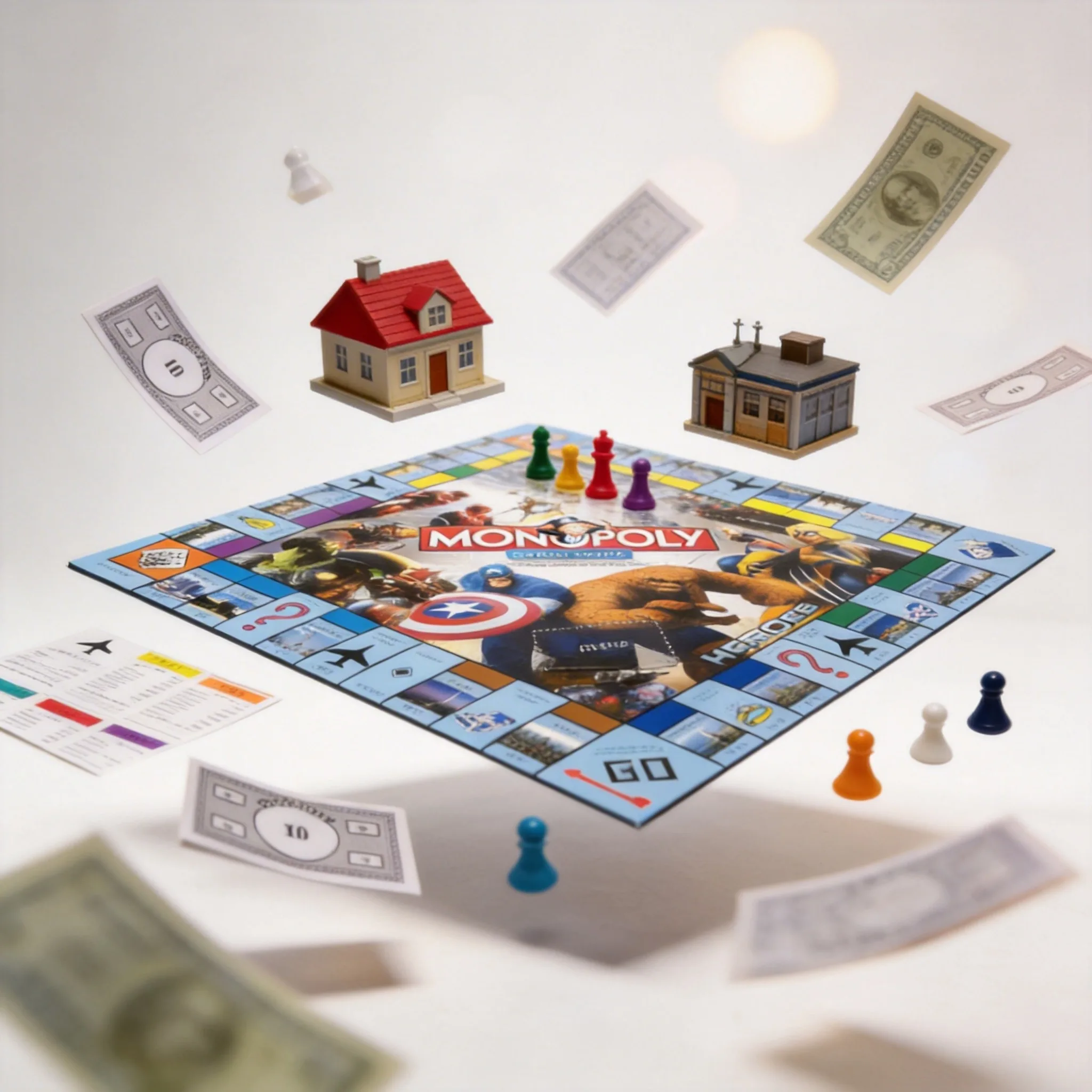 Marvel Heroes Monopoly Global  - Hasbro Game Monopoly ulasan dan harga