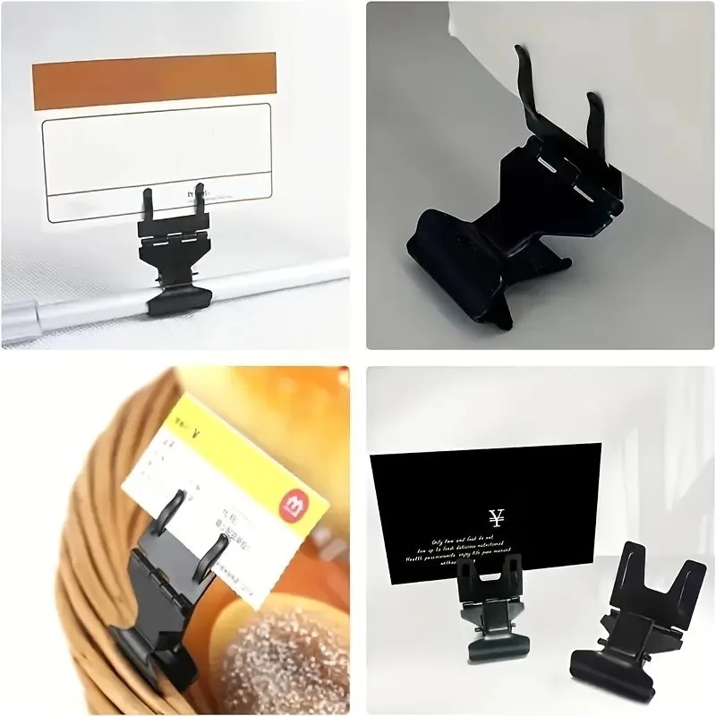 30pcs Metal POP Clip Sign Stan - Pop Display Shelf ulasan dan harga