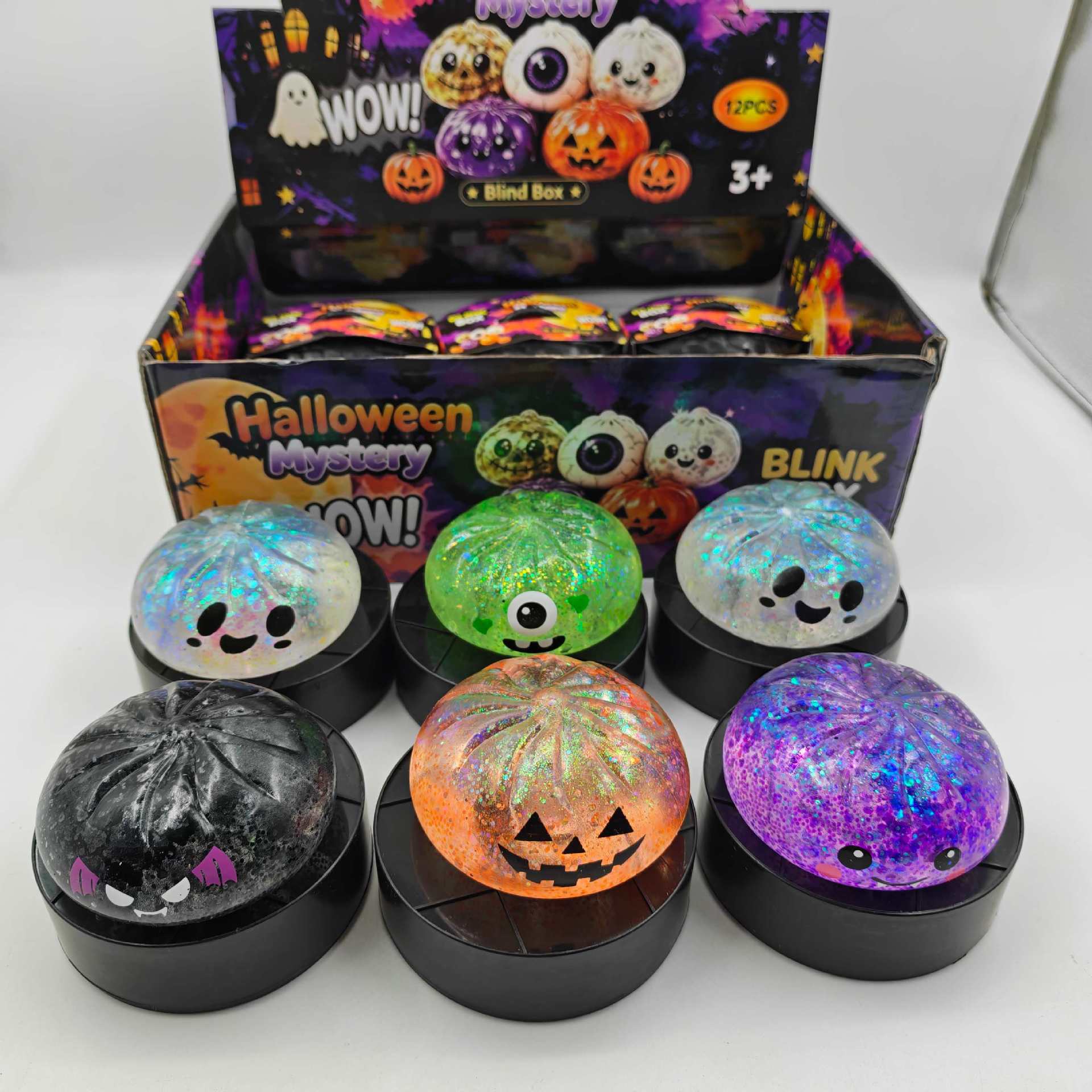 Creative Halloween Maltose Bun - Vinyl Figure Blank ulasan dan harga