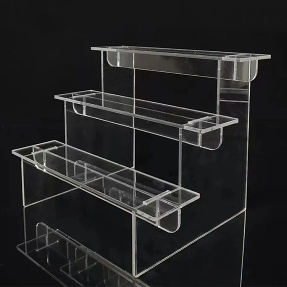1-5 Tier Acrylic Display Stand - Pop Display Shelf ulasan dan harga